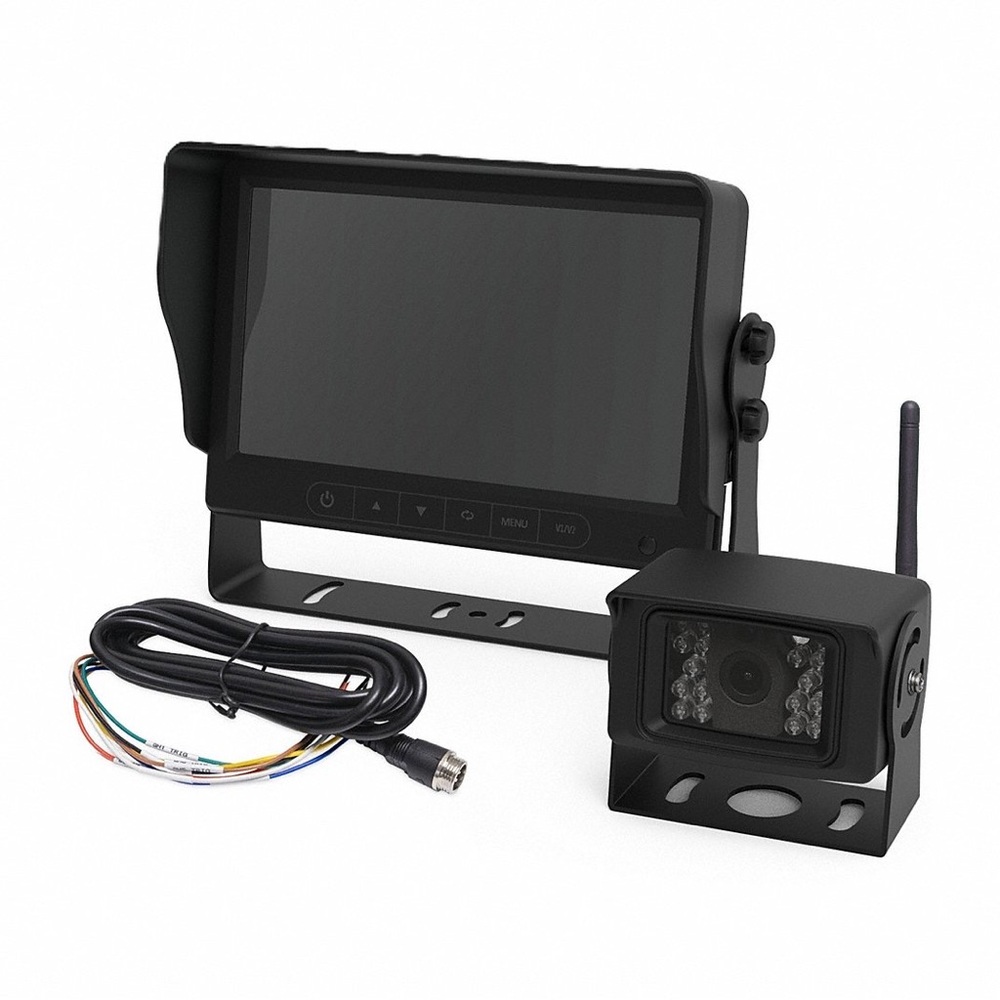 Ecco K7000B Dashboard‎ Video Camera Kit   7 Inch Lcd Monitor And Camera Kit